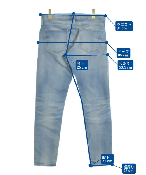 upper hights 牛仔褲