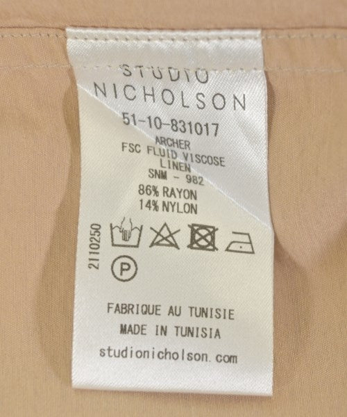 STUDIO NICHOLSON 休襯衫