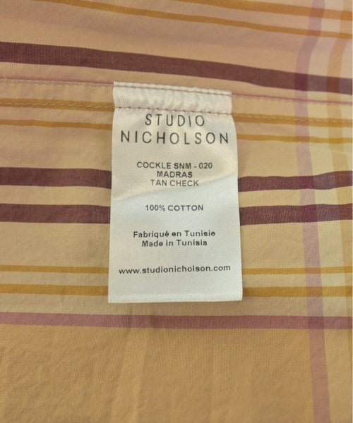 STUDIO NICHOLSON 休閒襯衫