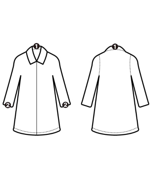 nonnative 支撐領外套