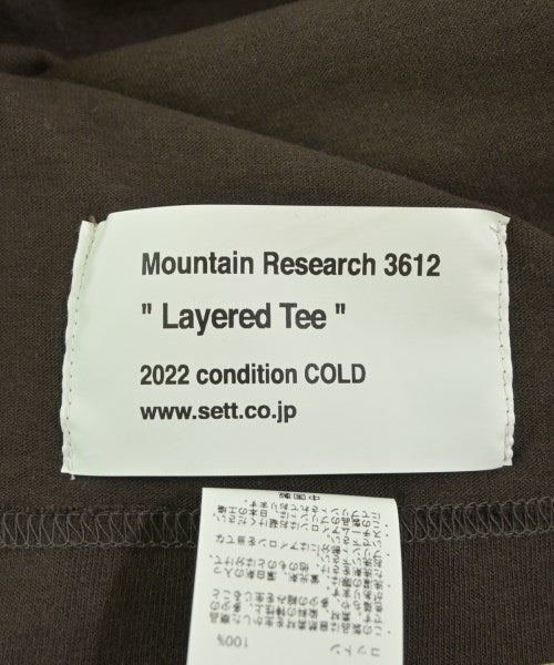 Mountain Research T恤/上衣