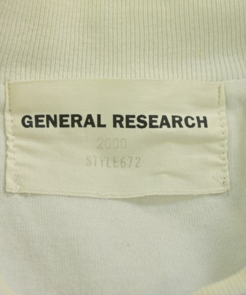 GENERAL RESEARCH T恤/上衣