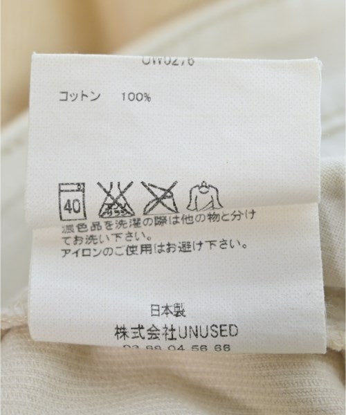 UNUSED 剪裁褲