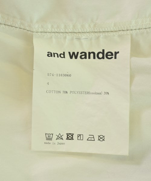and wander 休閒襯衫