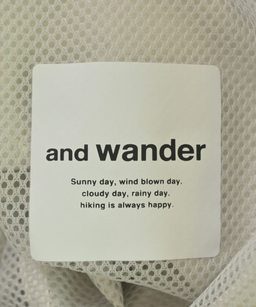 and wander 工裝褲