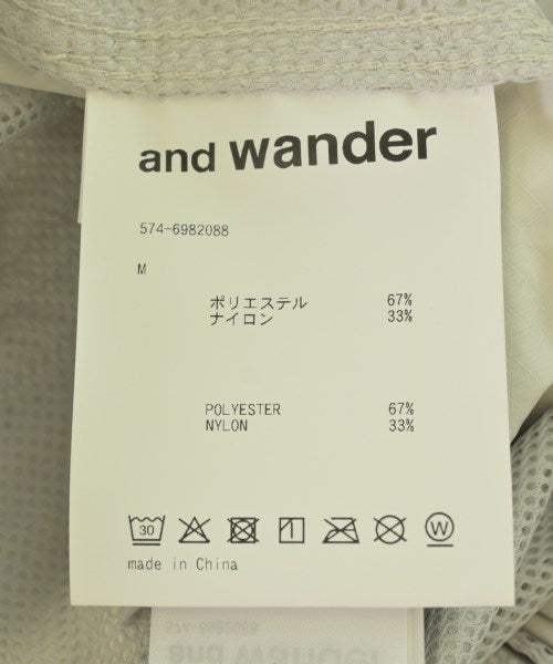 and wander 工裝褲