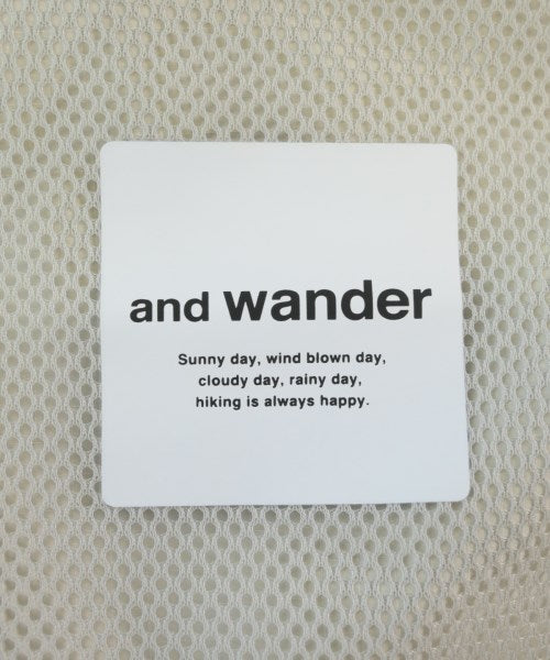 and wander 工裝褲