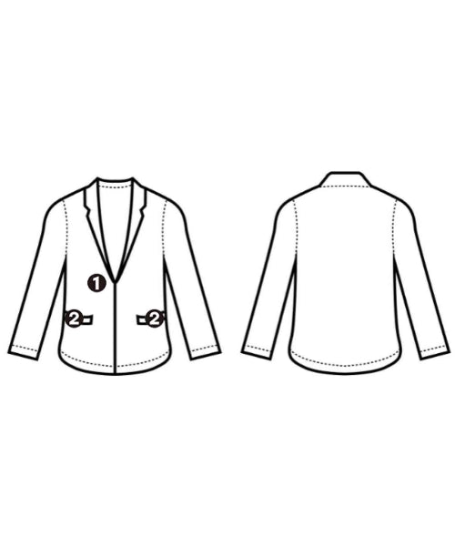 UNITED TOKYO 無領外套