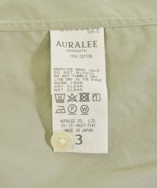 AURALEE 休閒襯衫