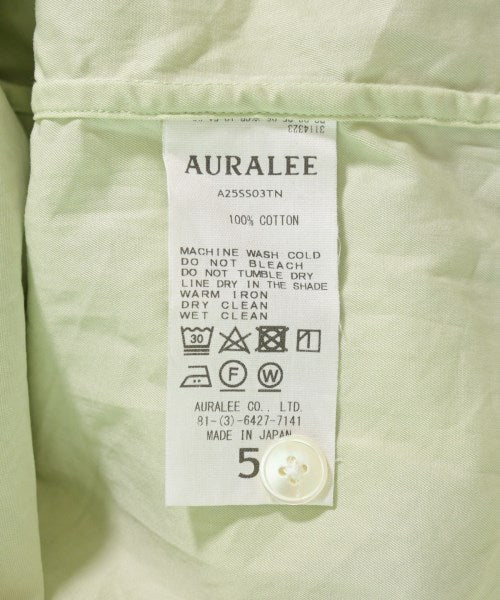 AURALEE 休閒襯衫