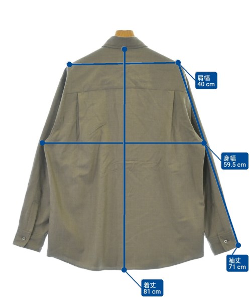 AURALEE 休閒襯衫