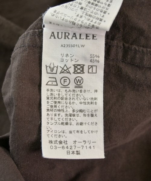 AURALEE 休閒襯衫
