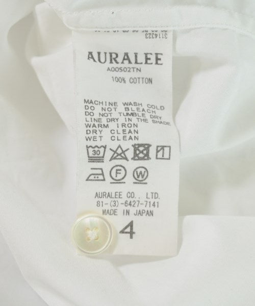 AURALEE 休閒襯衫