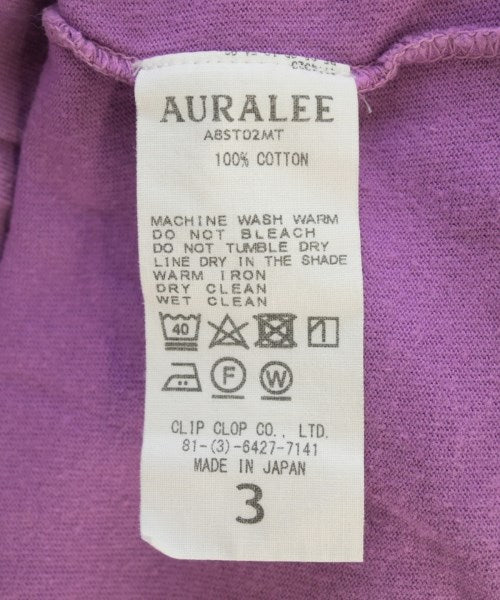AURALEE T恤/上衣