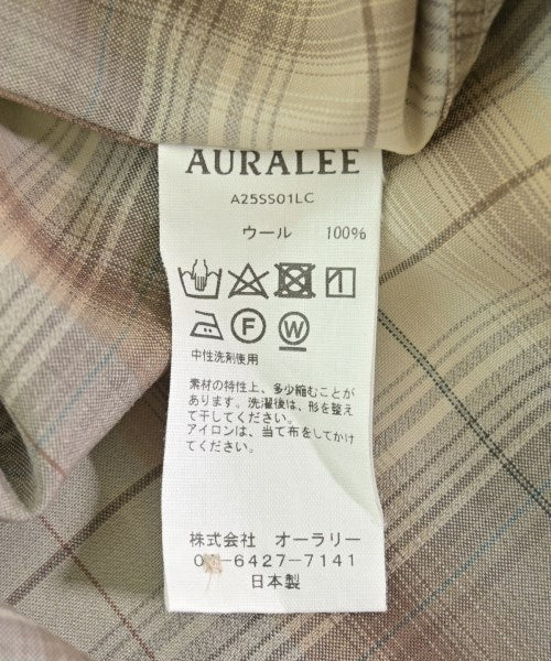 AURALEE 休閒襯衫