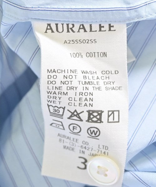 AURALEE 休閒襯衫