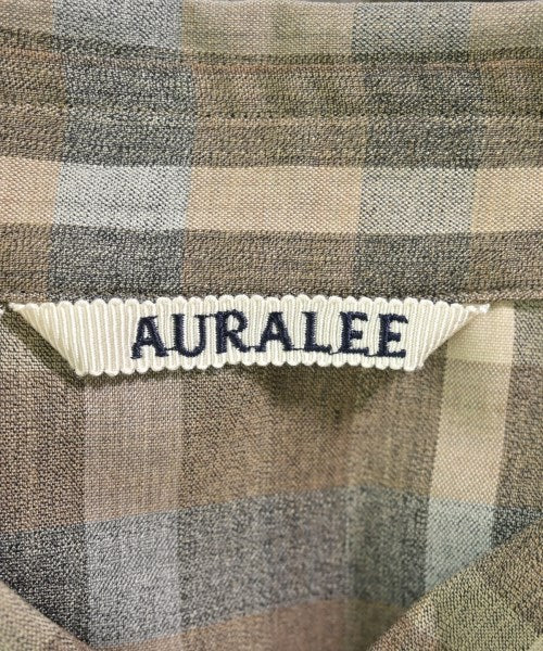 AURALEE 休閒襯衫