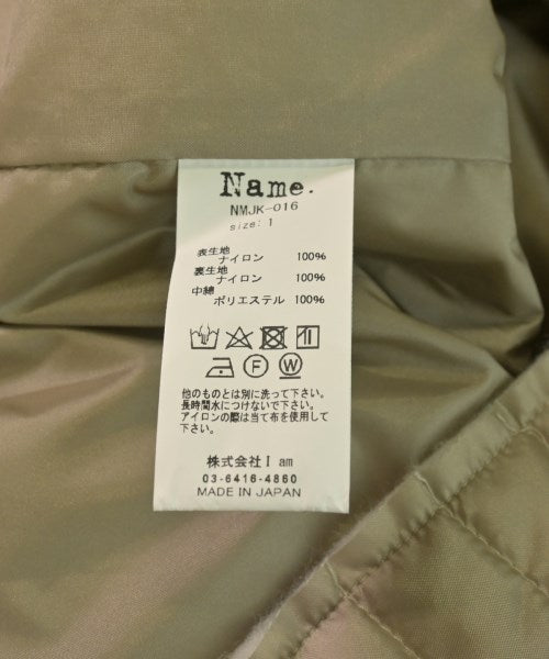 Name. 其他飛行外套