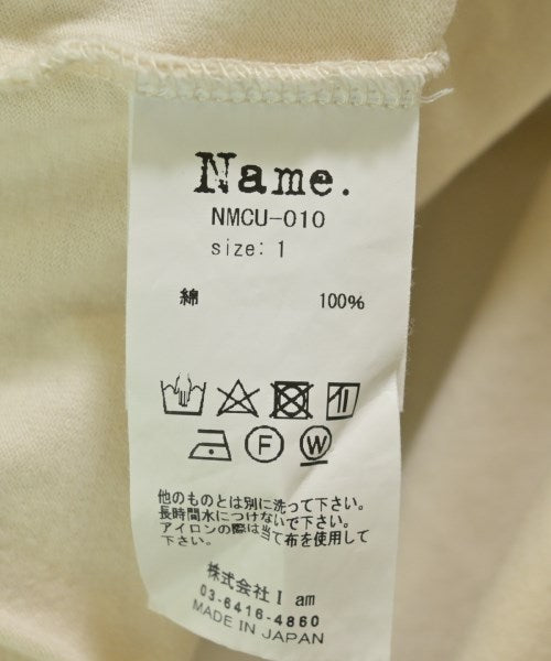 Name. T恤/上衣
