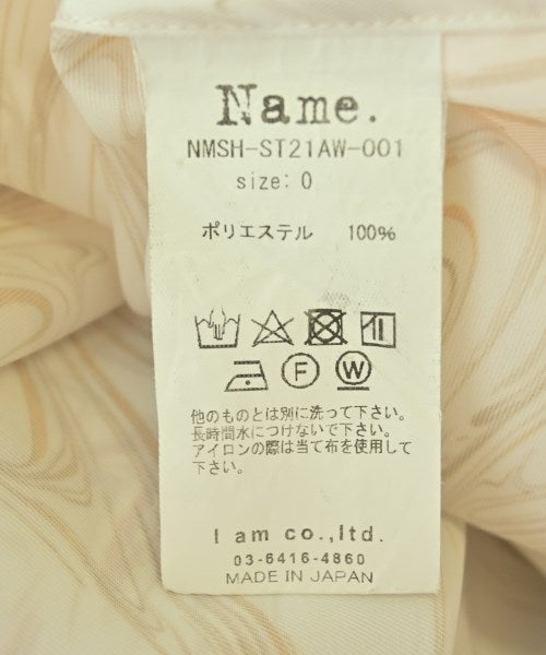 Name. 休閒襯衫