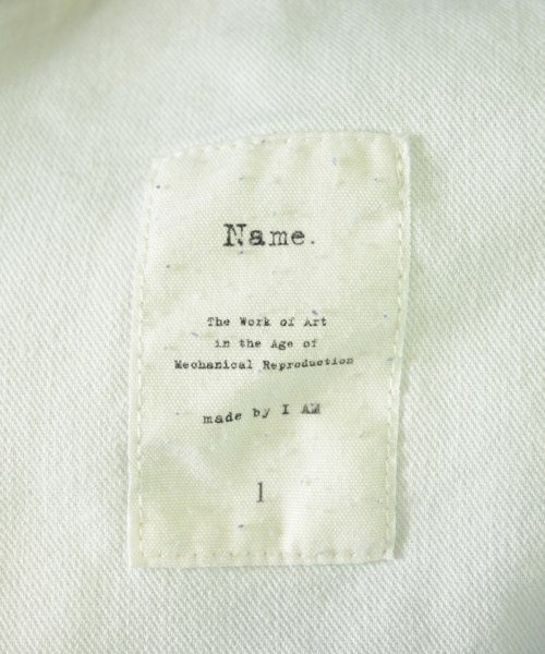 Name. 牛仔褲