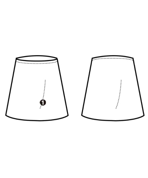 TARO HORIUCHI 膝上裙