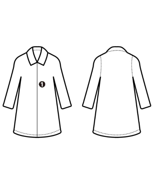 GLOVER ALL 羊毛大衣