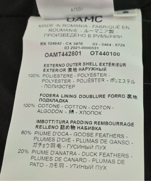 OAMC 羽絨夾克/背心