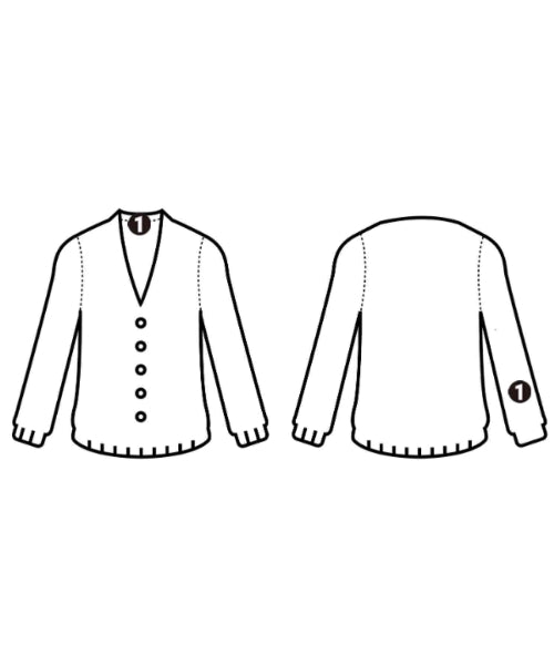 MAISON KITSUNE 開襟衫