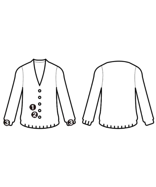 MAISON KITSUNE 開襟衫