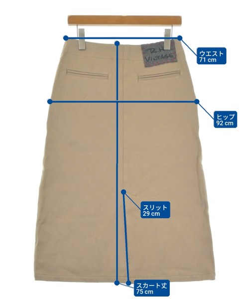 R.H.Vintage 膝上裙