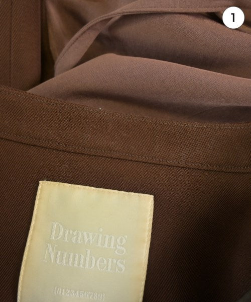 Drawing Numbers 無領外套