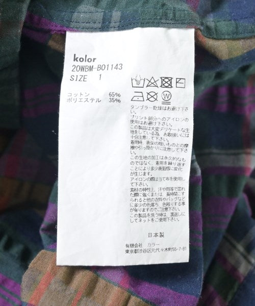 kolor/BEACON 休閒襯衫
