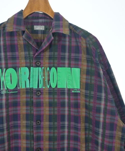 kolor/BEACON 休閒襯衫