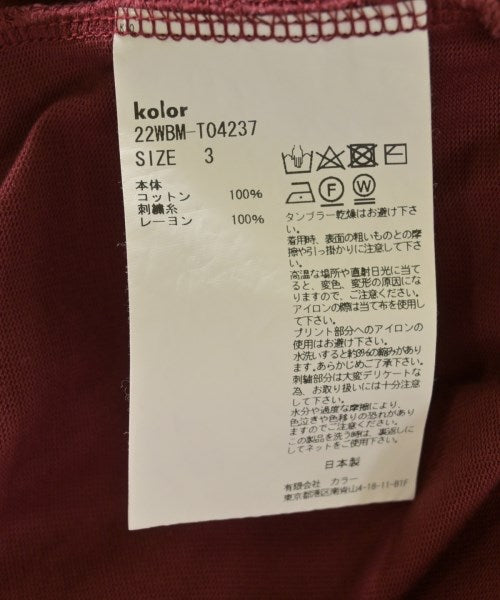 kolor/BEACON T恤/上衣