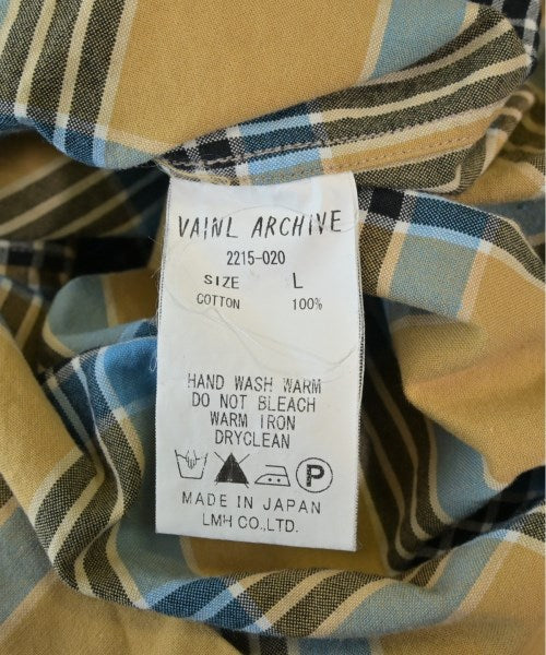 VAINL ARCHIVE 休閒襯衫
