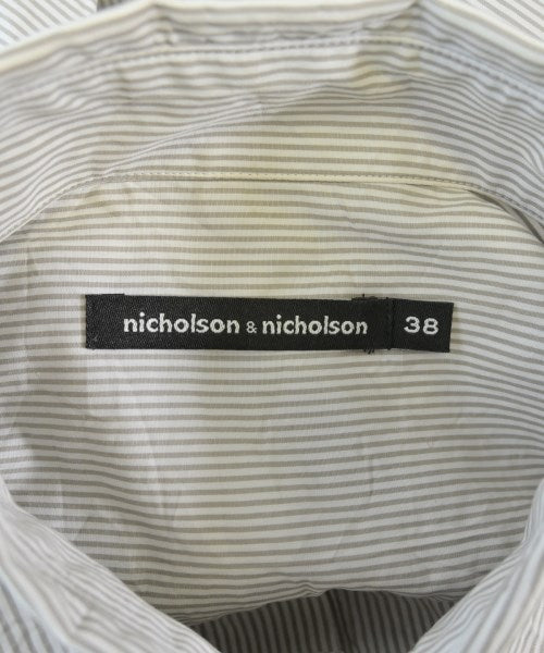 nicholson and nicholson 休閒襯衫