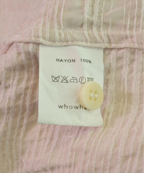 whowhat 休閒襯衫