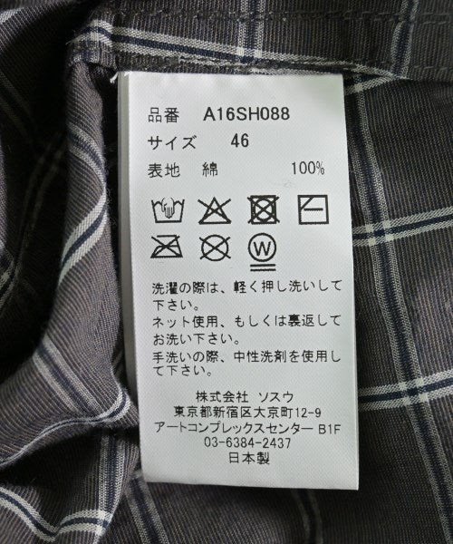 Maison MIHARA YASUHIRO 休閒襯衫