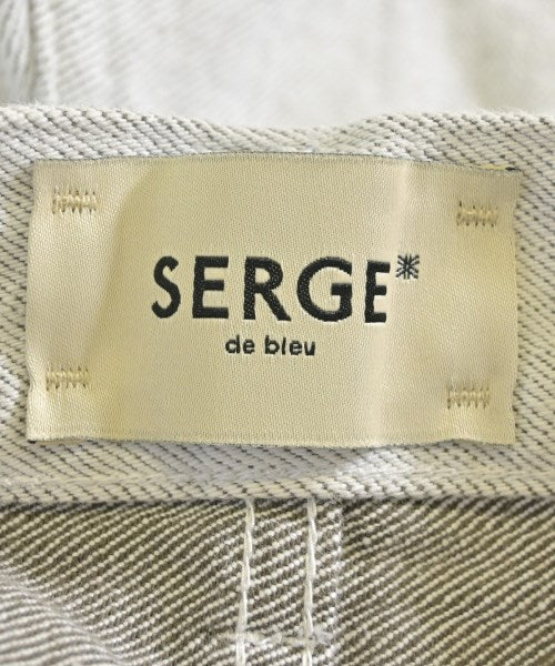 SERGE de bleu 牛仔