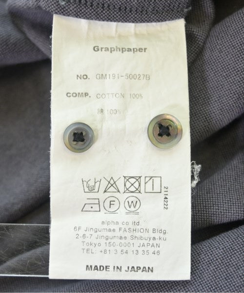 Graphpaper 休閒襯衫