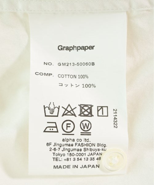 Graphpaper 休閒襯衫