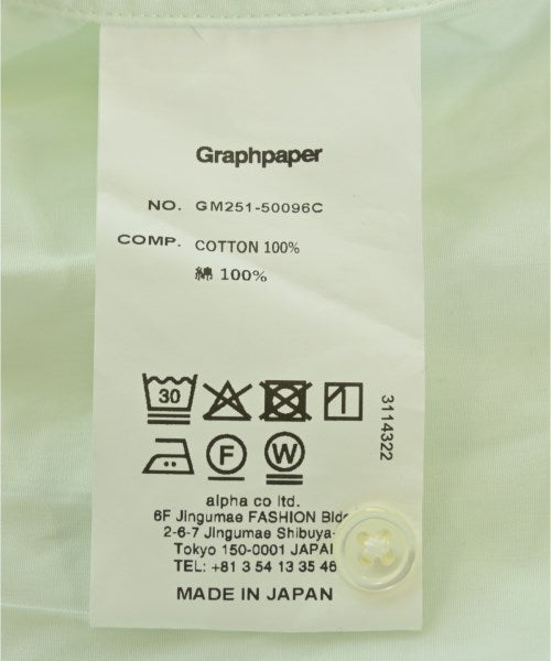 Graphpaper 休閒襯衫