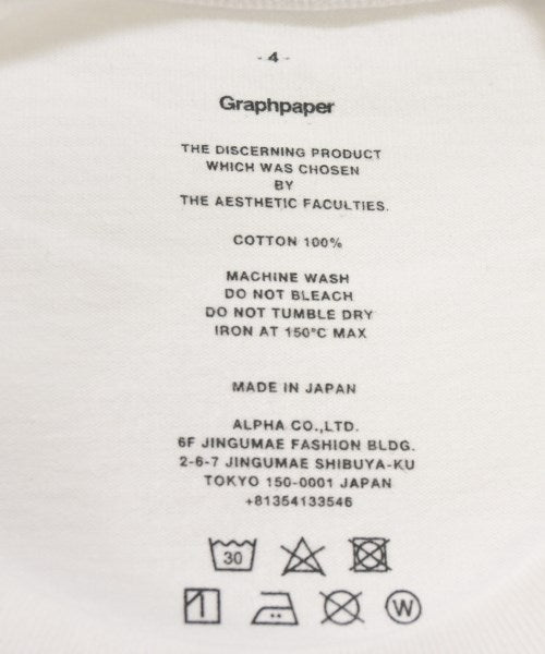 Graphpaper T恤/上衣
