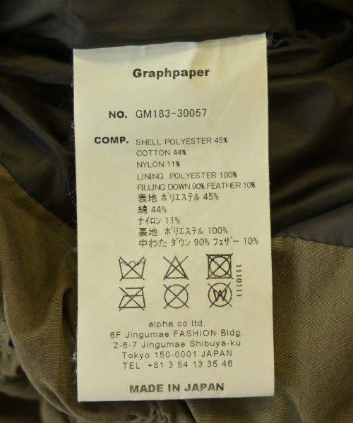 Graphpaper 羽絨夾克/背心