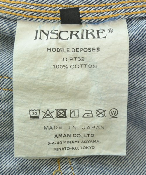 INSCRIRE 牛仔