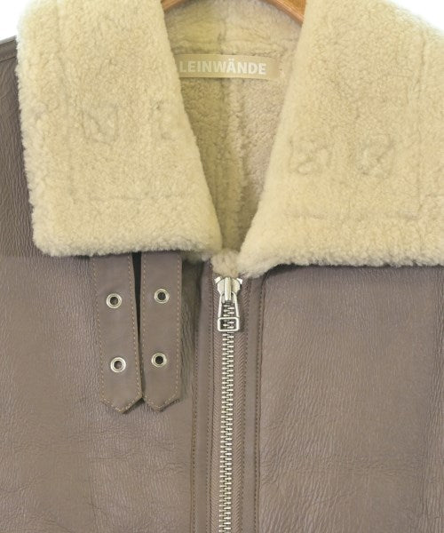 LEINWANDE 羊毛皮外套