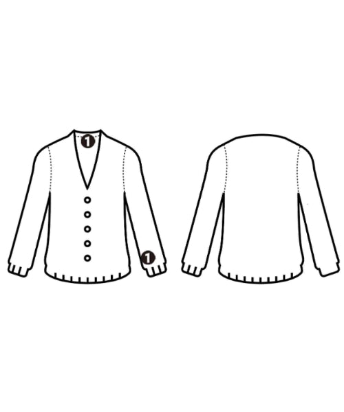 TOGA VIRILIS 開襟衫