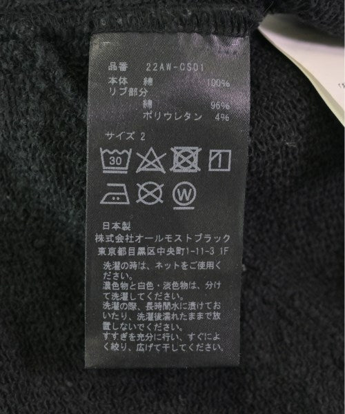 ALMOSTBLACK 連帽衫