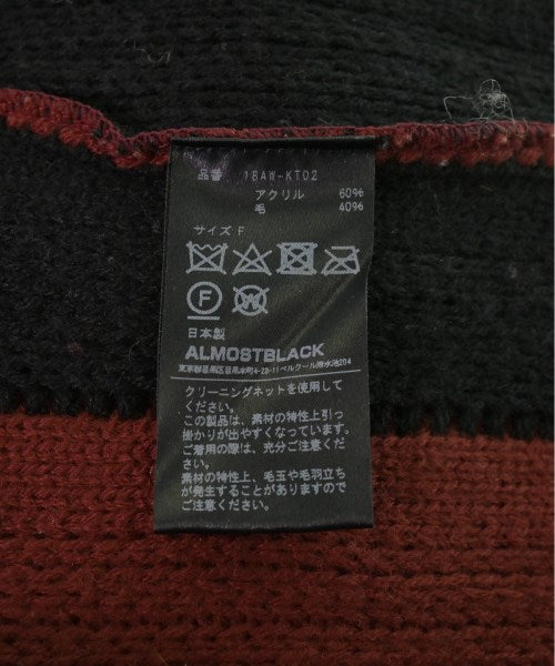 ALMOSTBLACK 毛衣
